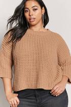 Forever21 Plus Size Waffle Knit Sweater