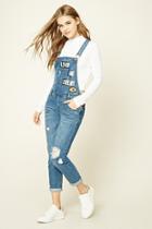Forever21 Women's  Livin The Dream Overalls