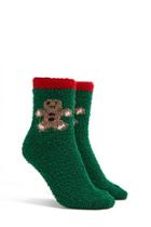 Forever21 Fleece Holiday Graphic Socks
