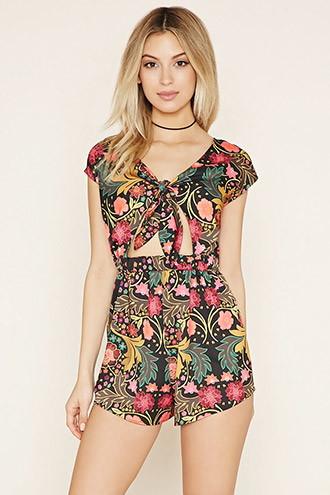 Forever21 Women's  Oh My Love Romper