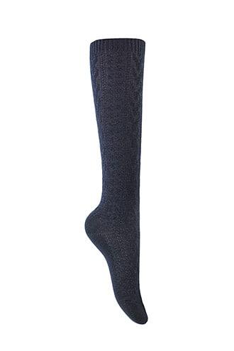 Forever21 Cable Knit Knee-high Socks