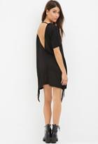 Forever21 Cutout-back Fringed Dress