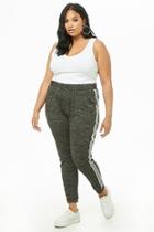 Forever21 Plus Size Side-striped Joggers