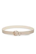 Forever21 Gold Faux Leather Belt