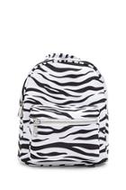 Forever21 Zebra Print Backpack