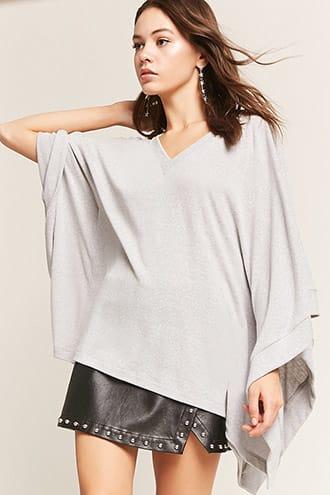 Forever21 Heathered Cape Sleeve Tunic