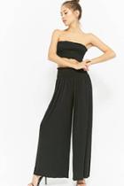 Forever21 High-rise Smock-waist Palazzo Pants