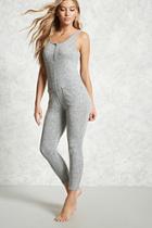 Forever21 Sweater-knit Pj Jumpsuit