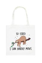Forever21 Sloth Graphic Tote Bag