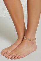 Forever21 Ball-chain Layered Anklet