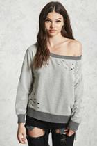 Forever21 Reverse French Terry Sweatshirt