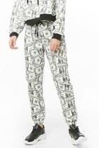 Forever21 Dollar Bill Graphic Joggers