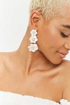 Forever21 Tiered Floral Earrings