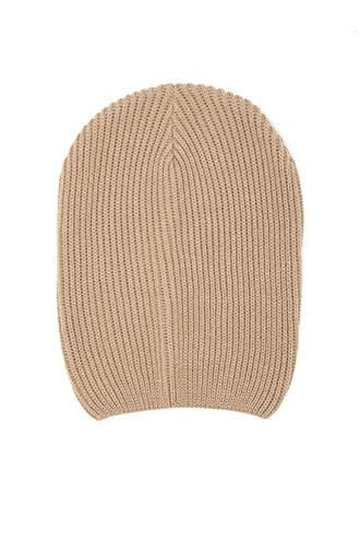 21 Men Tan Men Ribbed Knit Beanie