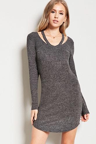 Forever21 Strappy Cutout Mini Dress