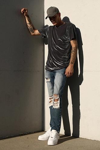 Forever21 Eptm Velvet Tee