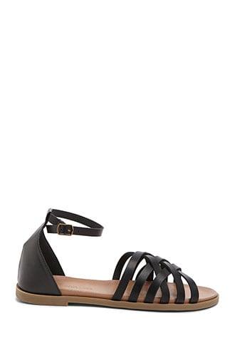 Forever21 Strappy Crisscross Sandals