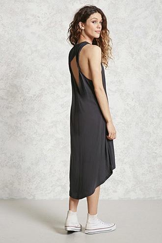 Forever21 Open Twist-back Knit Dress
