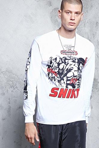 Forever21 Marvel Wolverine Comic Tee