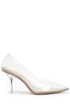 Forever21 Transparent Pointed-toe Pumps
