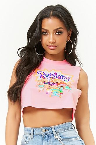 Forever21 Rugrats Graphic Crop Top