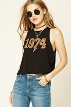Forever21 1974 Graphic Tank Top
