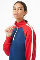 Forever21 Colorblocked Pull-ring Pullover