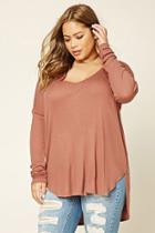 Forever21 Plus Size Dolphin Hem Top