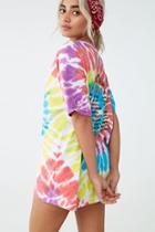 Forever21 The Rolling Stones Graphic Tie-dye Tee