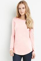 Forever21 Classic Longline Tee