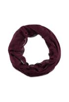 Forever21 Loose-knit Infinity Scarf (burgundy)