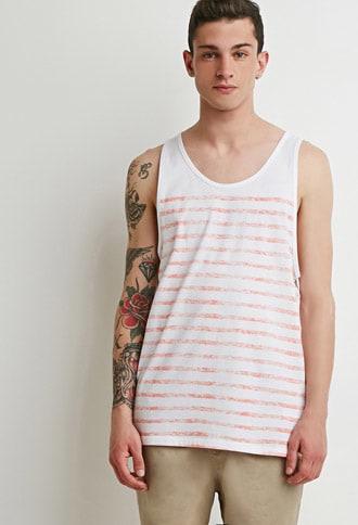 Forever21 Faded-stripe Tank