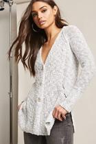 Forever21 Marled Knit Cardigan