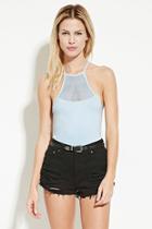 Forever21 Women's  Mesh-paneled Cami