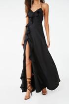 Forever21 Ruffled Surplice Gown