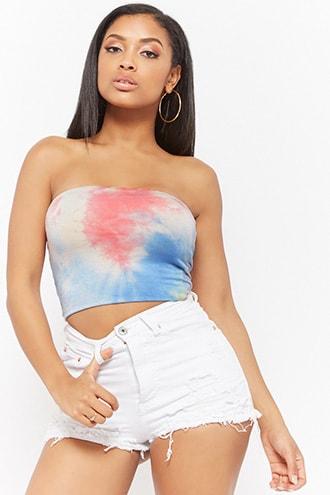 Forever21 Tie-dye Tube Top