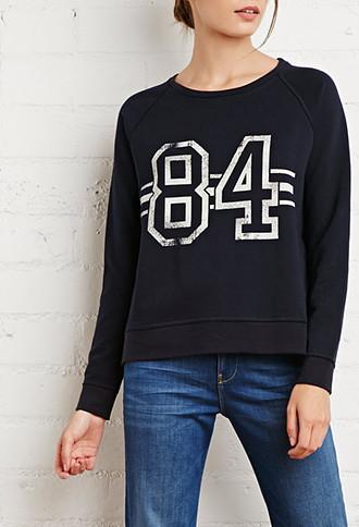 Forever21 84 Heathered Raglan Sweater