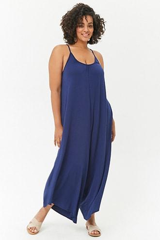 Forever21 Plus Size Wide-leg Cami Jumpsuit