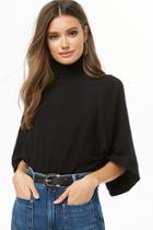 Forever21 Dolman-sleeve Turtleneck Sweater