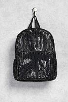 Forever21 Clear Mesh Backpack