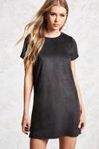 Forever21 Faux Suede T-shirt Dress