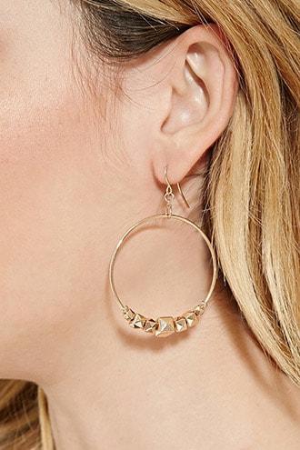 Forever21 Cube-charmed Hoops