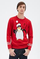Forever21 Fair Isle Penguin Sweater