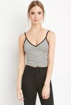 Forever21 Striped Cami Crop Top