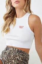 Forever21 Sweet Lips Graphic Tank