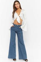 Forever21 Pinstriped Flare Pants