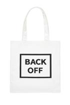 Forever21 Back Off Graphic Tote Bag