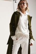 Forever21 Goldie London Belted Trench Coat