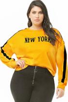 Forever21 Plus Size New York French Terry Sweatshirt