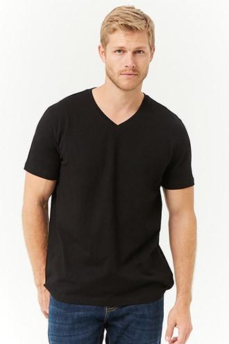 Forever21 Basic V-neck Tee